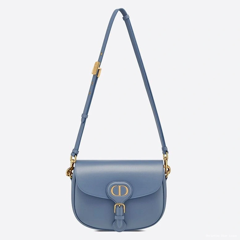 Cheap Medium Box Bobby Blue Bag Dior Sky Calfskin 0712 Luxury